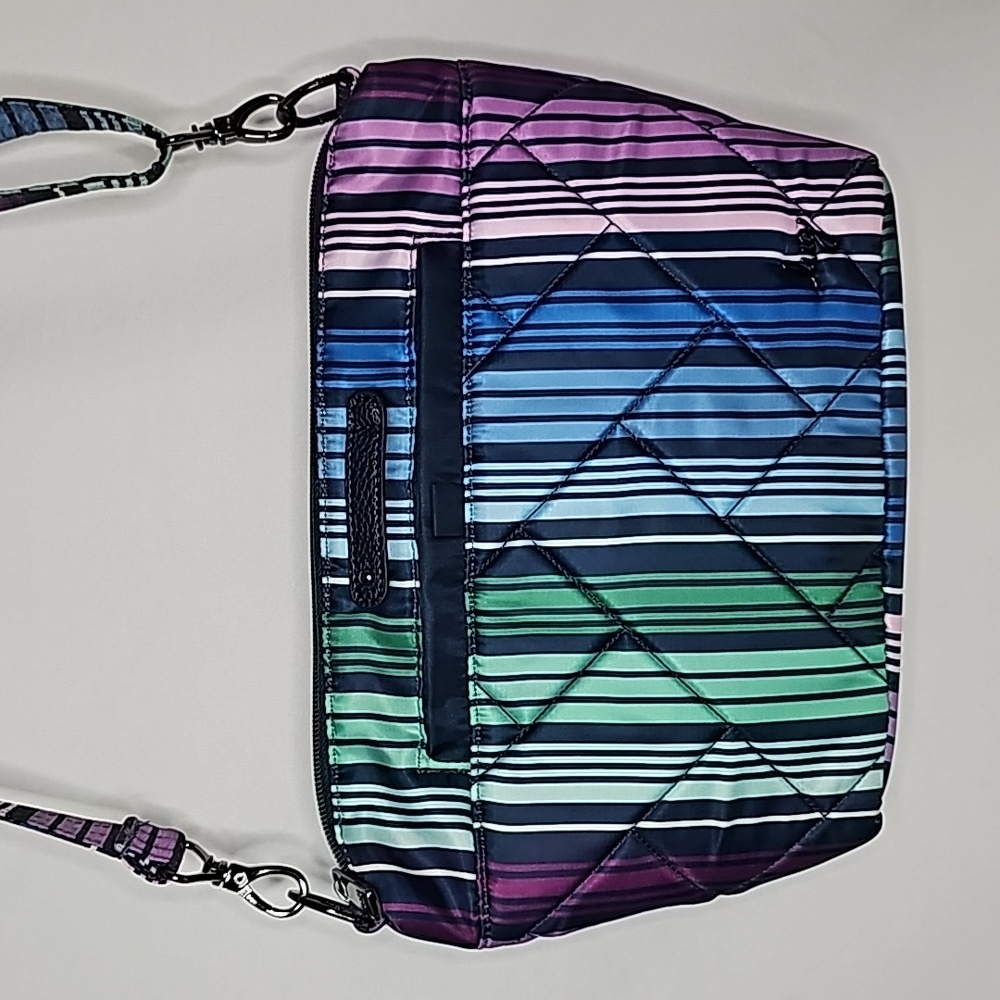 💰NWOT! LUG ▪︎ FLARE STRIPED CROSSBODY ▪︎ LOVE STRIPE